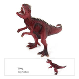 Load image into Gallery viewer, 10‘’ Realistic Giganotosaurus Dinosaur Solid Figure Model Toy Decor with Movable Jaw