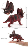 Load image into Gallery viewer, 7‘’ Realistic Pentaceratops Dinosaur Solid Figure Model Toy Decor