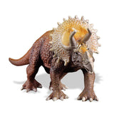 Load image into Gallery viewer, 8‘’ Realistic Triceratops Dinosaur Solid Figure Model Toy Decor Brown