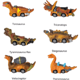 Load image into Gallery viewer, Mini Dinosaur Toy Pull Back Cars Dino Toy Cars for Boys Girls 3-6 Years Old 6 Pcs Dino Car-D