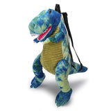 Load image into Gallery viewer, Vivid Dinosaur Shape Small Backpack Hiking Bag for Children Tyrannosaurus / Blue