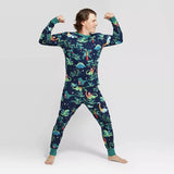 Load image into Gallery viewer, Matching Family Dinosaur Pajamas Set Mom Dad Kids Baby Holiday Pjs Sleepwear Men / MEN :M